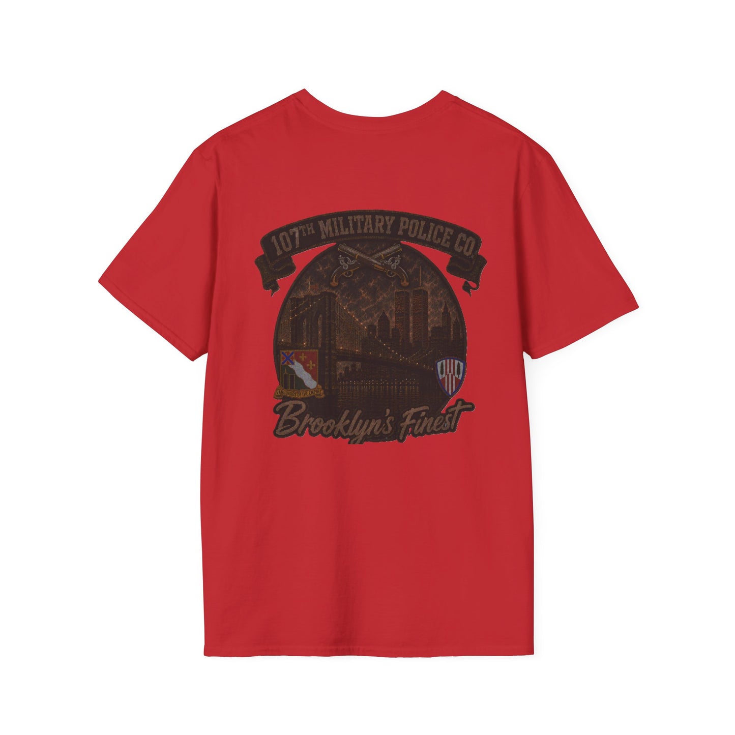 AEK Unit T-Shirt — 107th Military Police Tee "Brooklyn's Finest" WTC