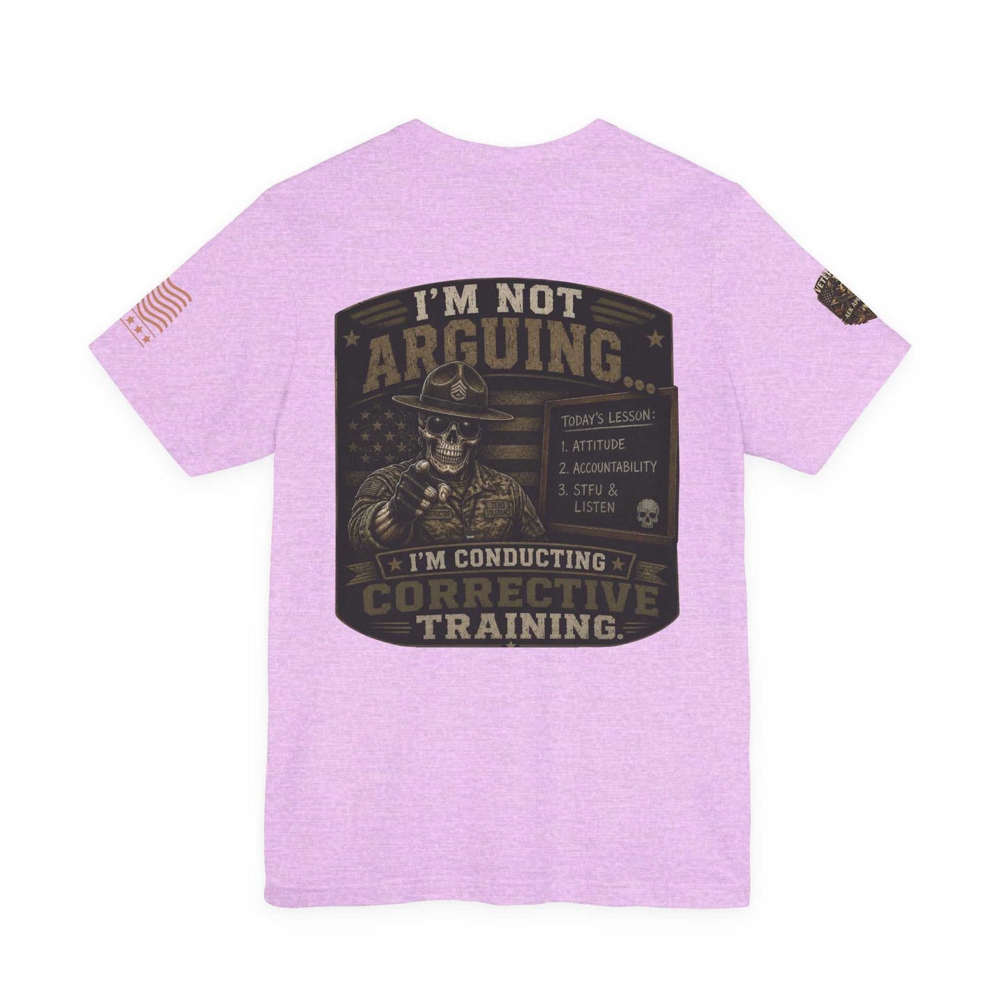 I'm Not Arguing — Conductive Corrective Training Graphic Tee