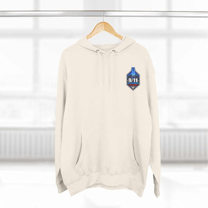 9/11 Remembrance Hoodie – We Remember 25 Years Tribute Fleece Hoodie