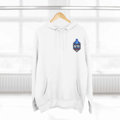 9/11 Remembrance Hoodie – We Remember 25 Years Tribute Fleece Hoodie