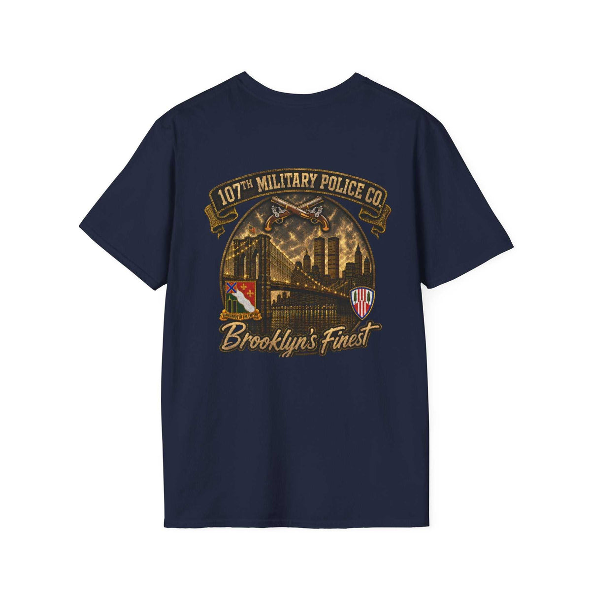 AEK Unit T-Shirt — 107th Military Police Tee "Brooklyn's Finest" WTC