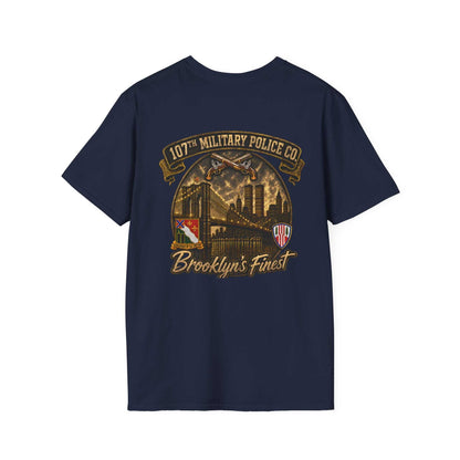AEK Unit T-Shirt — 107th Military Police Tee "Brooklyn's Finest" WTC