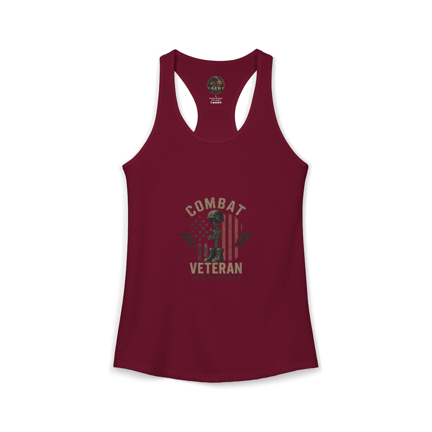 Women's Ideal Racerback Tank - 'My Makeup Cost Less than My Ammo'