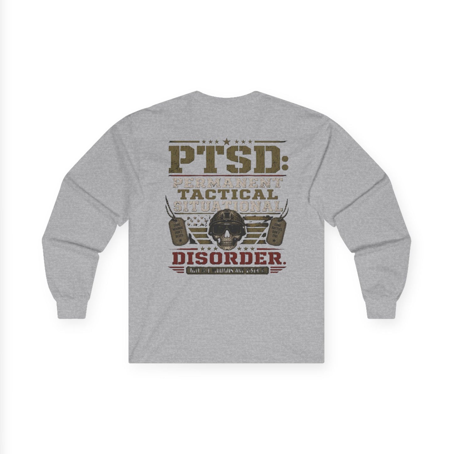 PTSD: Permanent Tactical Situational Disorder Long Sleeve Tee