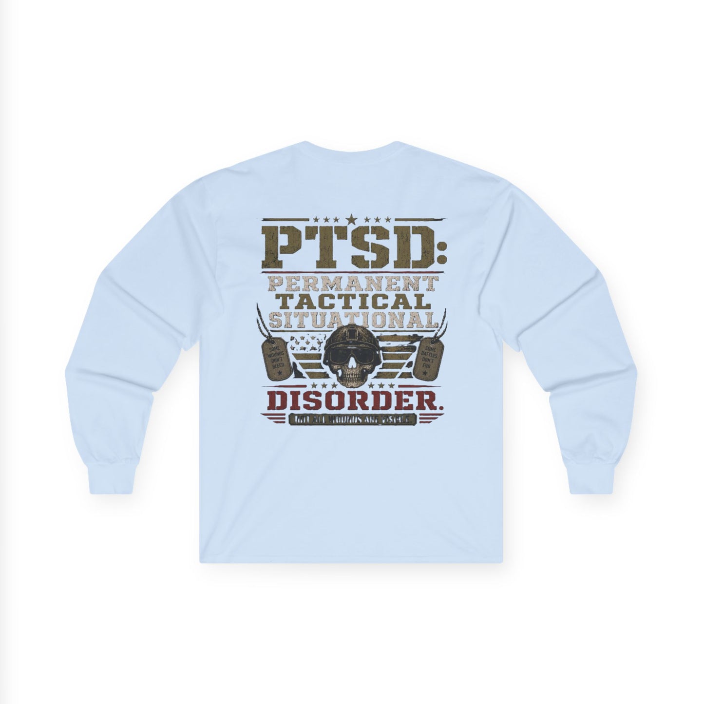 PTSD: Permanent Tactical Situational Disorder Long Sleeve Tee