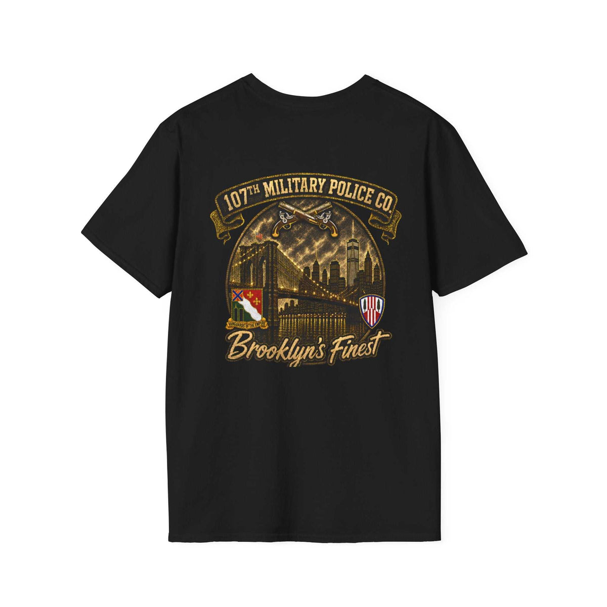 AEK Unit T-Shirt— 107th Military Police "Brooklyn's Finest" WTT Tee