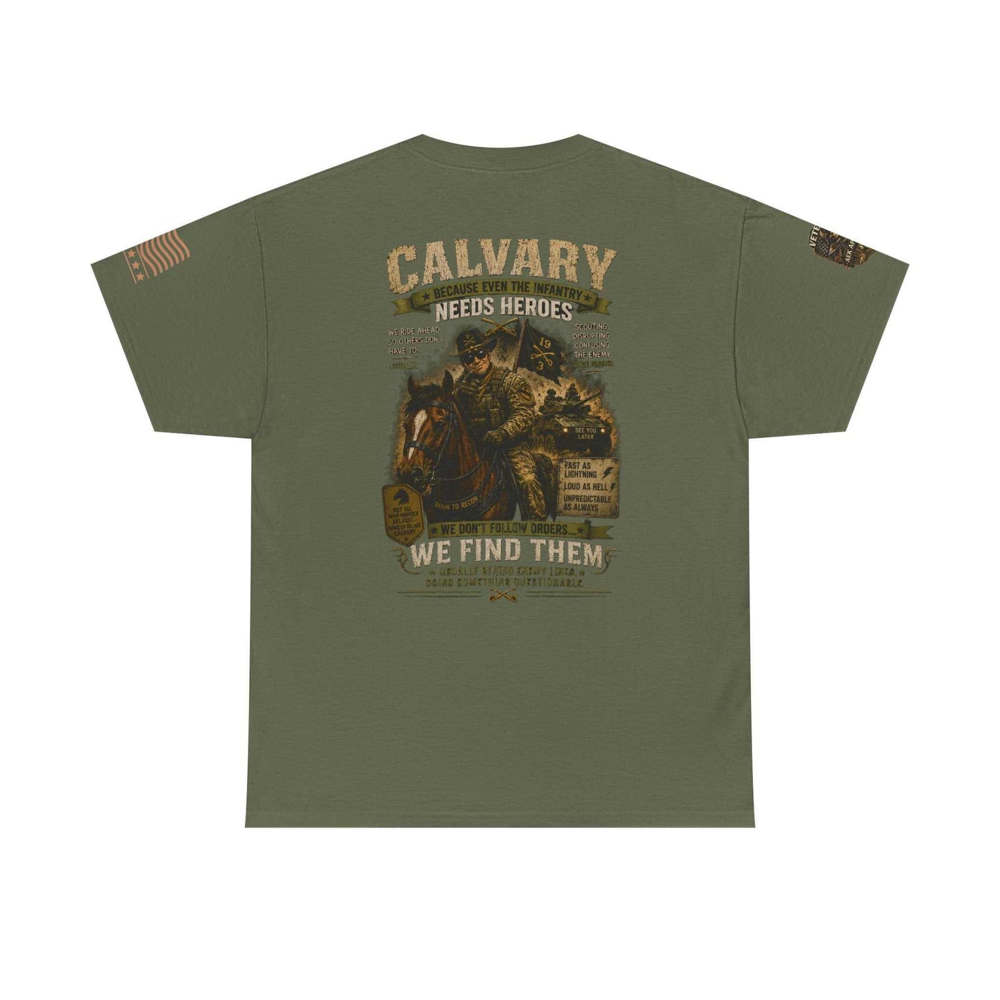 Calvary Vintage Truck Tee — “We Find Them” Rescue Tribute Shirt
