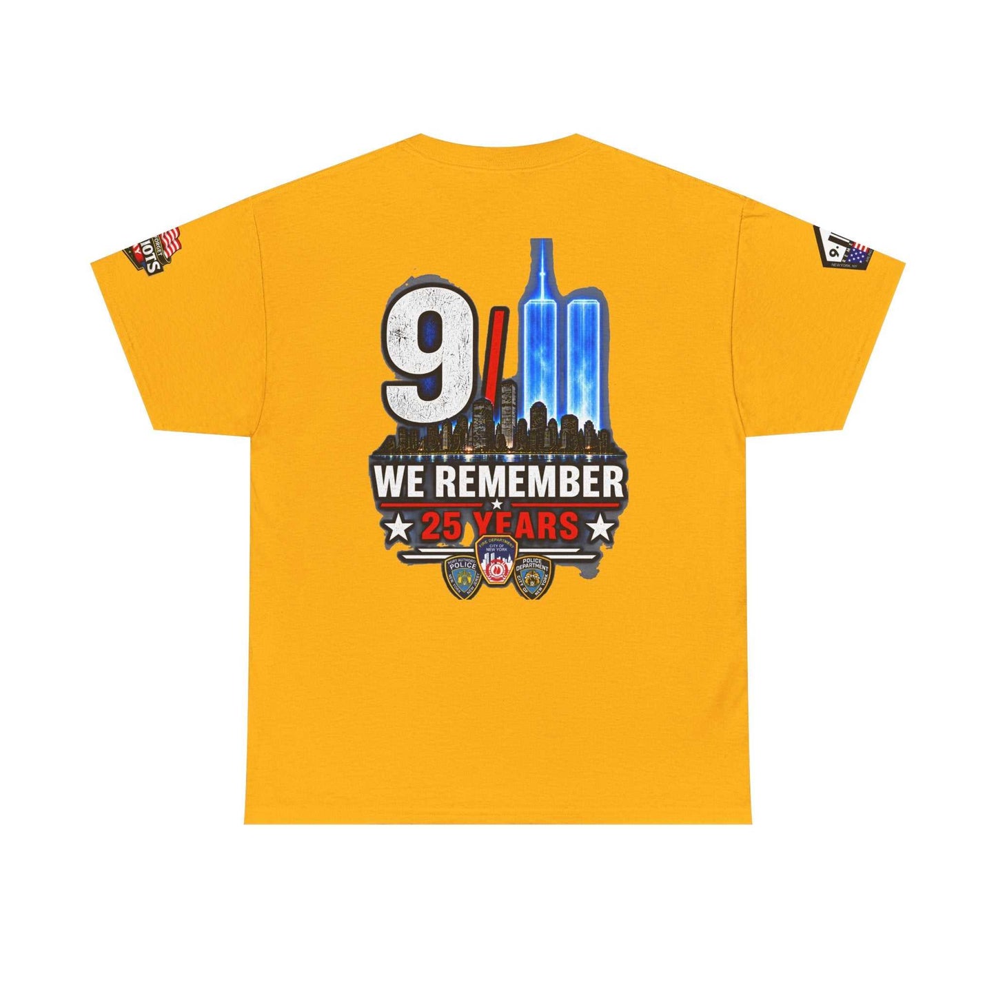 9/11 We Remember 25 Years T-Shirt