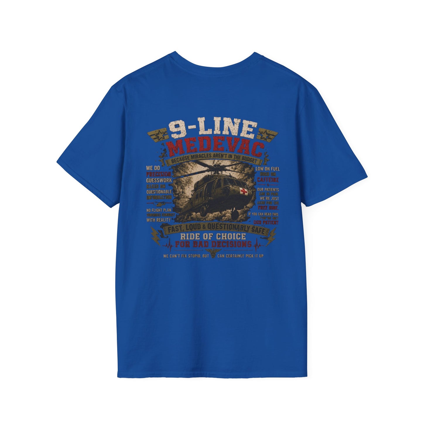 AEK Veteran Badge T-Shirt —9-Line MEDEVAC Tee