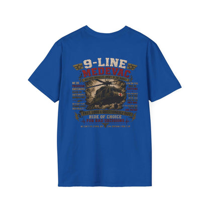 AEK Veteran Badge T-Shirt —9-Line MEDEVAC Tee