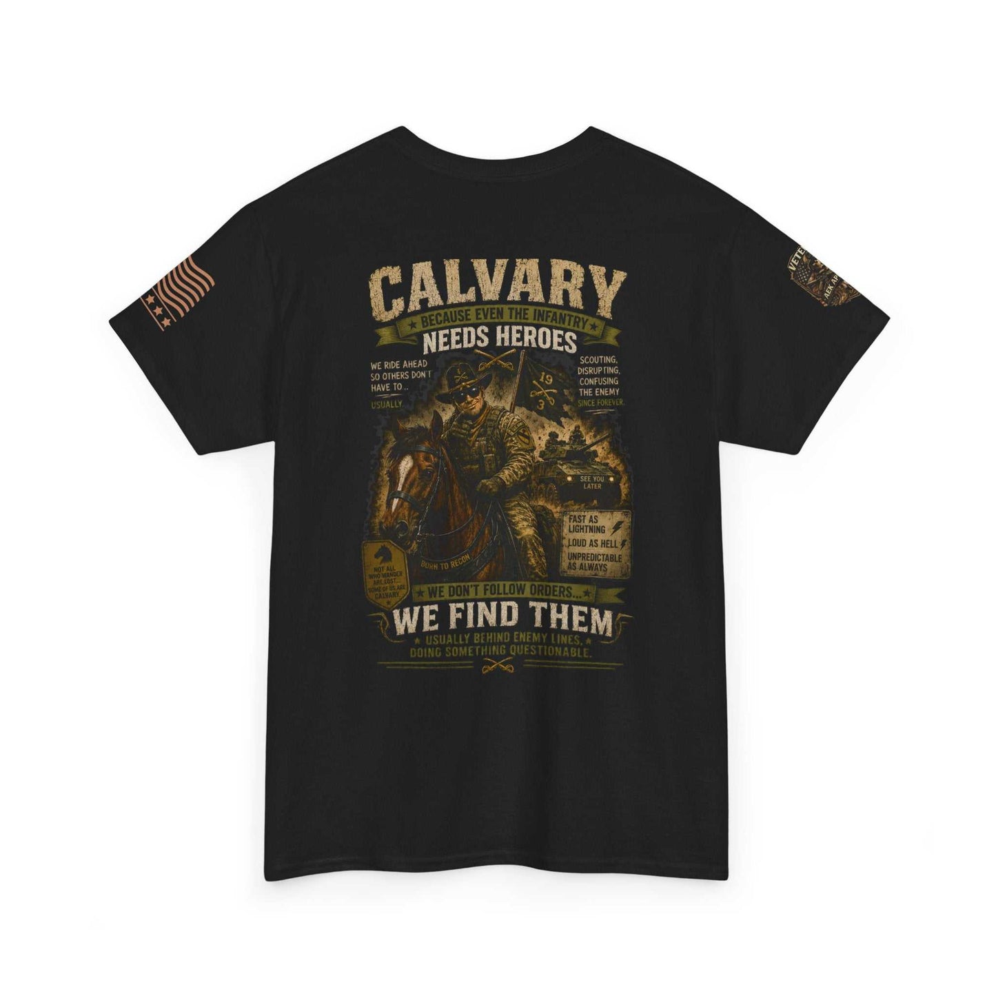 Calvary Vintage Truck Tee — “We Find Them” Rescue Tribute Shirt