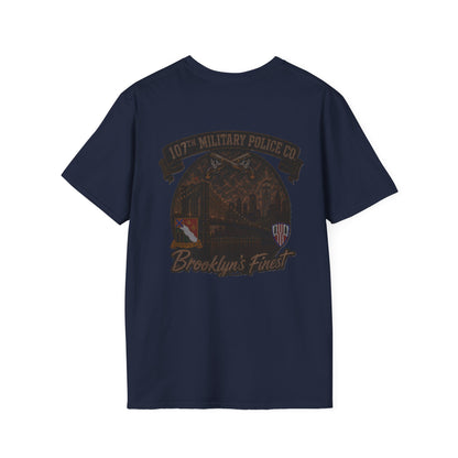 AEK Unit T-Shirt— 107th Military Police "Brooklyn's Finest" WTT Tee