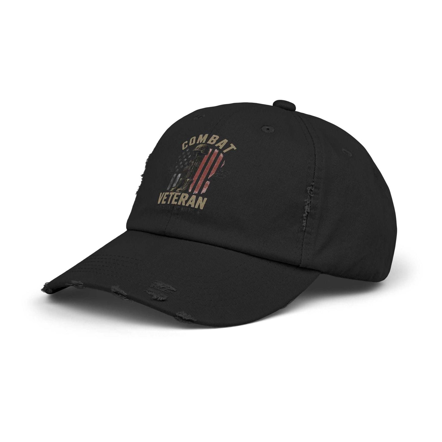 Combat Veteran Distressed Cap