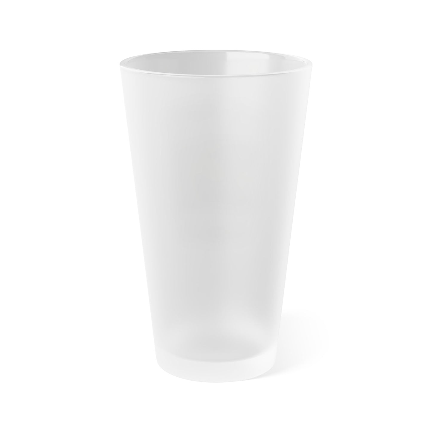 Navy Veteran Frosted Pint Glass 16oz – Military Tribute Beer Cup