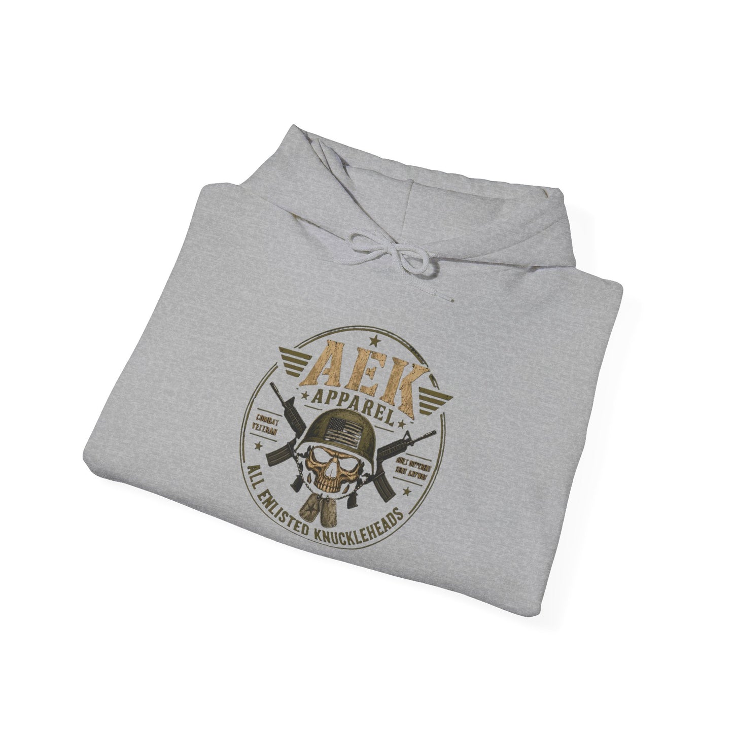 U.S. Navy Hoodie - Protecting Our Seas Sweatshirt (AEK Skull Design)