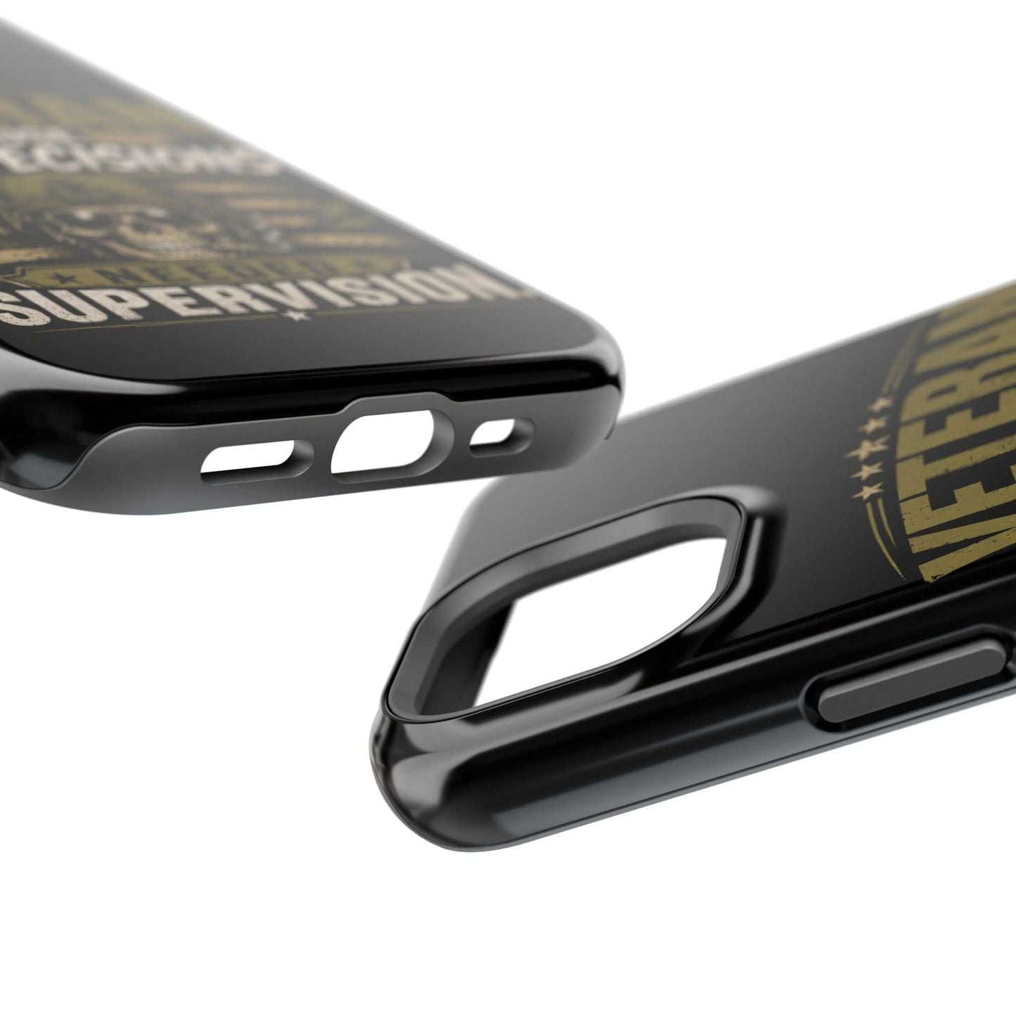 Veteran "Because Bad Decisions Needed Supervision" Impact-Resistant Phone Case
