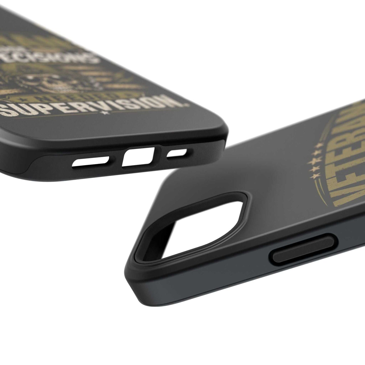 Veteran "Because Bad Decisions Needed Supervision" Impact-Resistant Phone Case