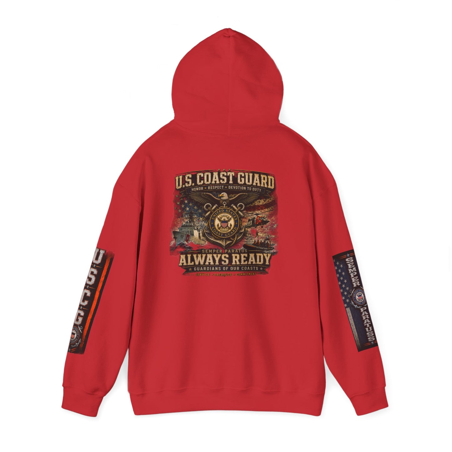 Copy of USMC Hoodie - Pride Is Forever Marine Corps Sweatshirt (AEK Skull Design)