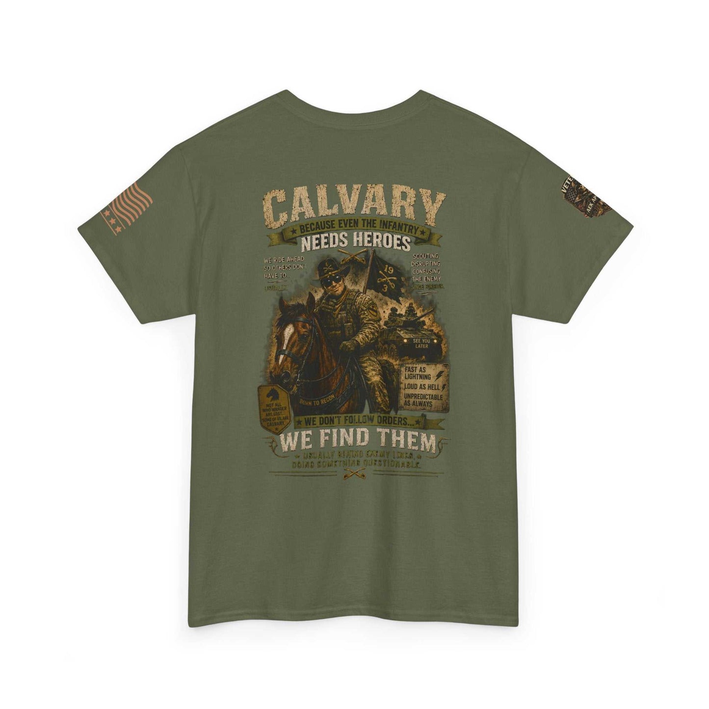 Calvary Vintage Truck Tee — “We Find Them” Rescue Tribute Shirt