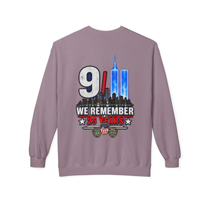 9/11 We Remember 25 Years Crewneck Sweatshirt