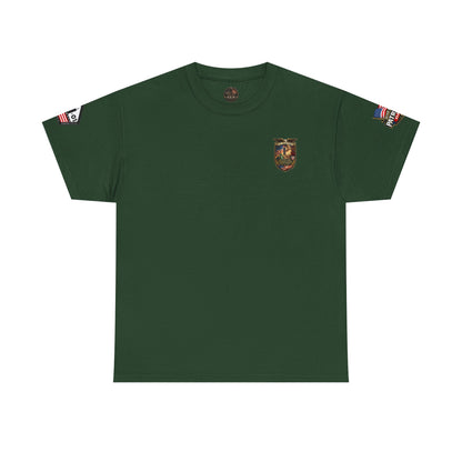 NYARNG Patriots Day Memorial Tee – "Never Forget" 25th Anniversary American Flag Shirt