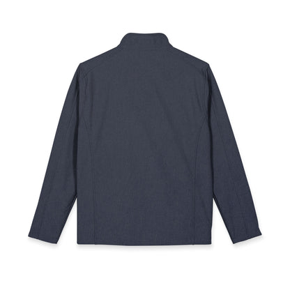 Embroidered Men's Soft Shell Jacket – Classic Port Authority Windbreaker, Durable Outdoor Layer