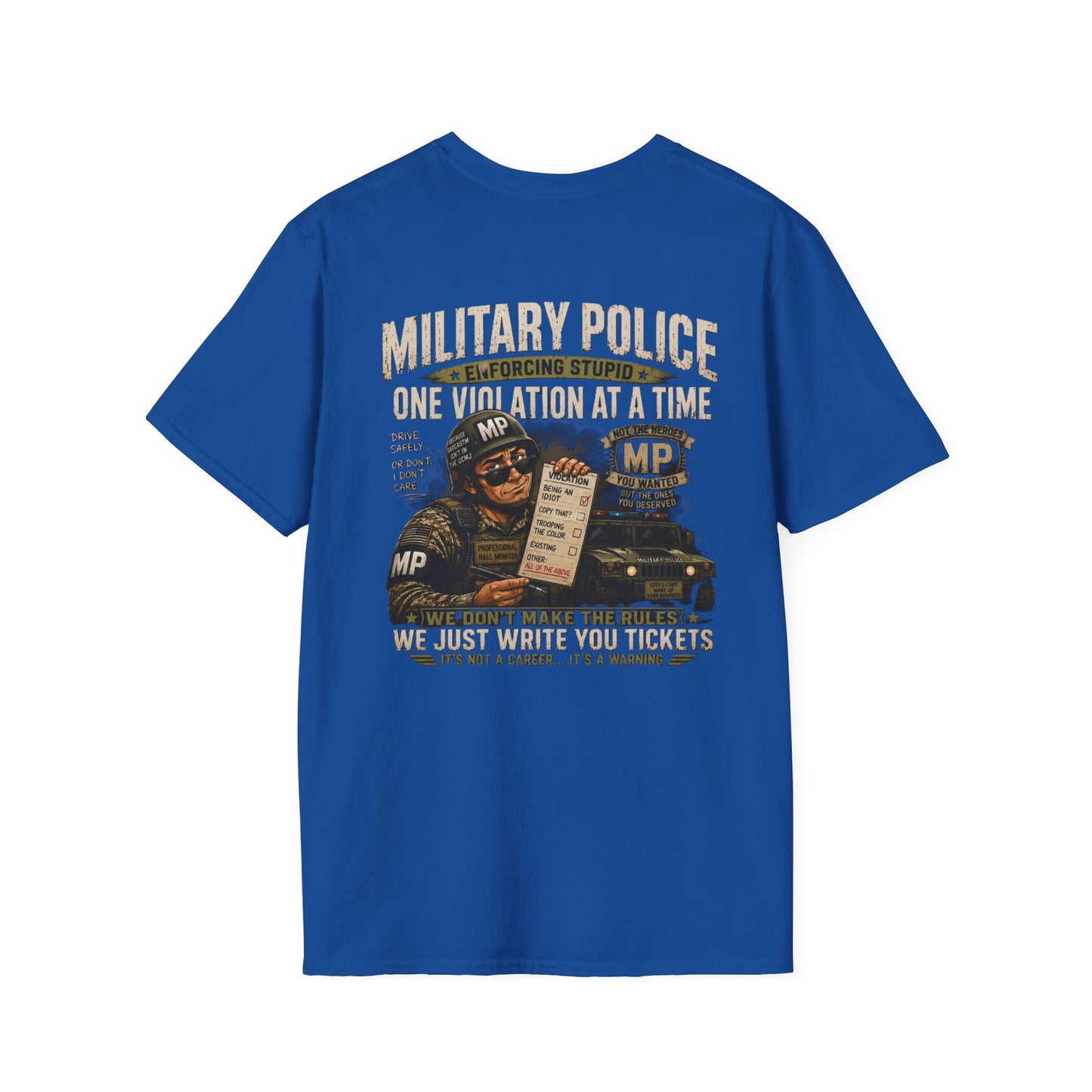 AEK Veteran Badge T-Shirt — Military Police Tee