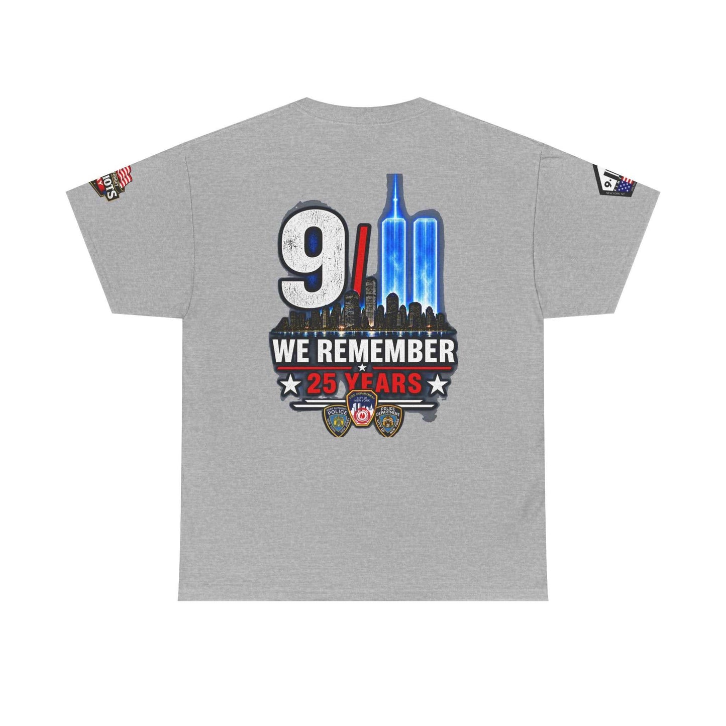 9/11 We Remember 25 Years T-Shirt