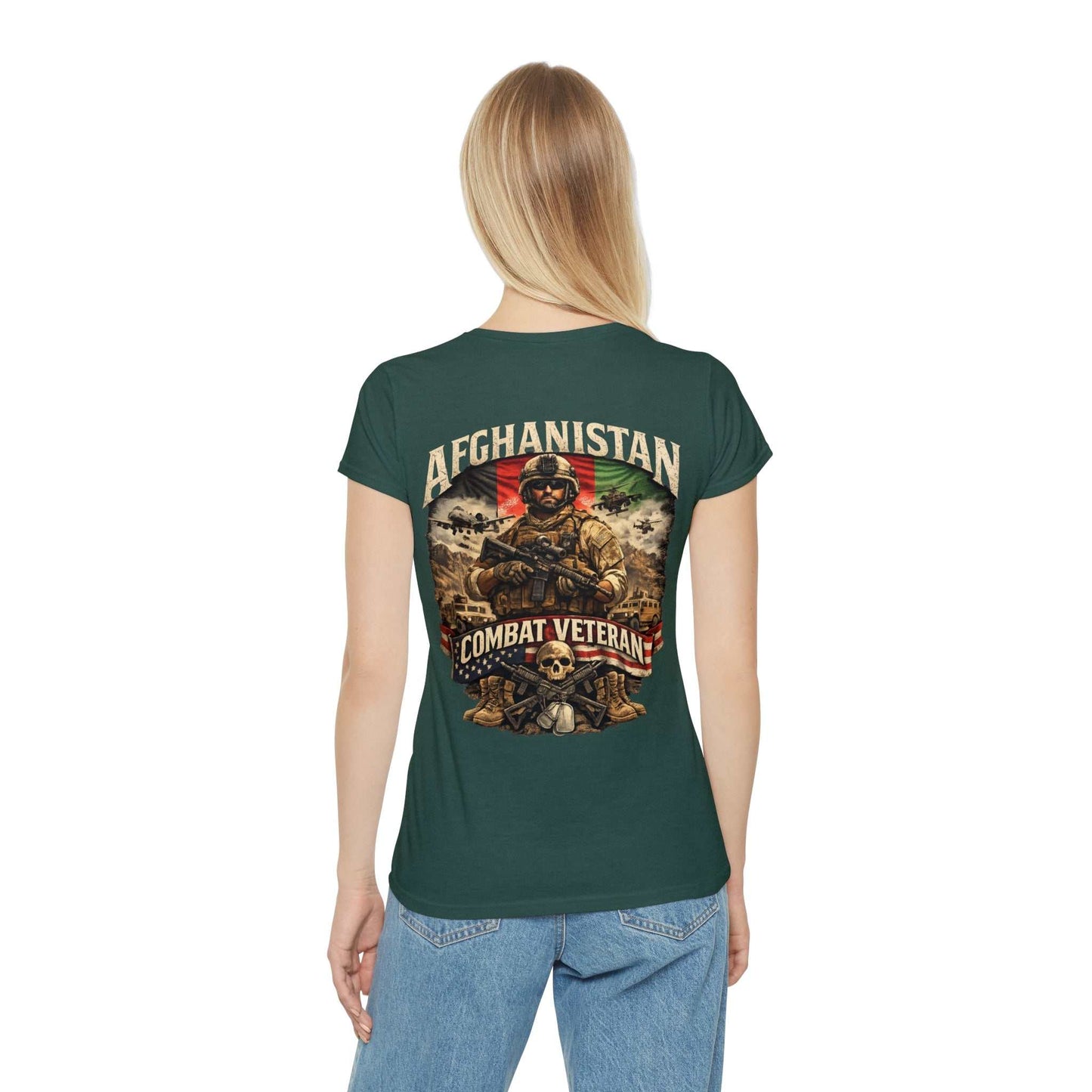 Afghanistan Combat Veteran Women's T-Shirt